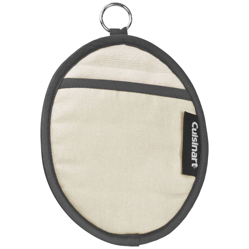 Cuisinart Cotton Oval  Pot  Holder  with Silicone Tan 