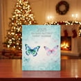 thumbnail image 4 of 24pcs 2026 Sea Glass Butterfly Advent Calendar - 24 Day Holiday Countdown Decor, Shatterproof Glass Like Ornaments with Ribbon Loops for Tree & Home, Cute Butterfly Themed Easter Gift, 4 of 8