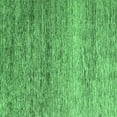 thumbnail image 1 of Ahgly Company Indoor Square Oriental Emerald Green Modern Area Rugs, 3' Square, 1 of 4