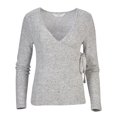 thumbnail image 3 of Boxercraft BW1301 Women's Cuddle Soft Wrap Top-Oxford Heather-XS, 3 of 4