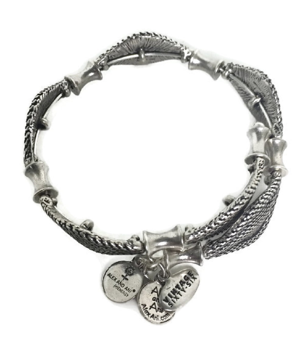 Alex and Ani - Authentic Alex and Ani Indie Wrap in Rafaelian Silver
