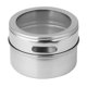 thumbnail image 4 of Ounissouiy 12 Uds. De tarros magnéticos para especias, salero de acero inoxidable, 4/6 Uds., organizador de contenedores para especias, almacenamiento de Cocina y Comedor 6 tarros de condimentos, 4 of 6