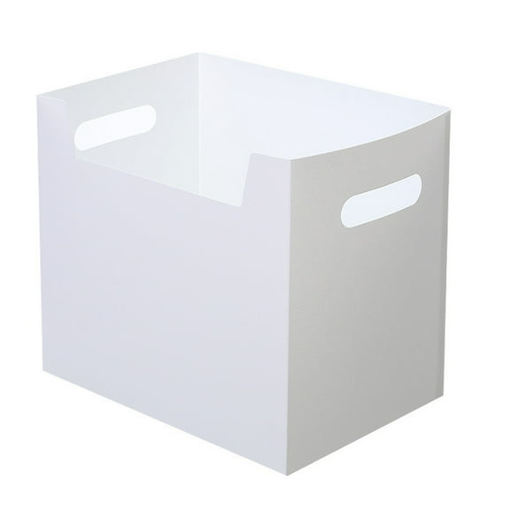 Jesscasday Desktop File Organizers File Holder Box Large Capacity File Storage Solution File Box File Holder Stand for Office Home