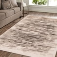 thumbnail image 5 of Superior Culver 7' x 9' Area Rug, Washed Brick Indoor Rugs for Living Room Bedroom, Chocolate, 5 of 6