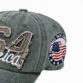 thumbnail image 6 of mgoYE 250th Anniversary USA Hat for Women 250th Anniversary USA Hat, Patriotic Baseball Cap Embroidered 1776-2026 & Freedom, Adjustable Retro Eagle Flag Cap for All(AG,One Size), 6 of 7