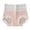 AB259 Pink, variant on Belly Panties For Women Tummy Control High Waisted Seamless Lace Underwear Ladies Soft Breathable Full Coverage Briefs Size L Mint Green