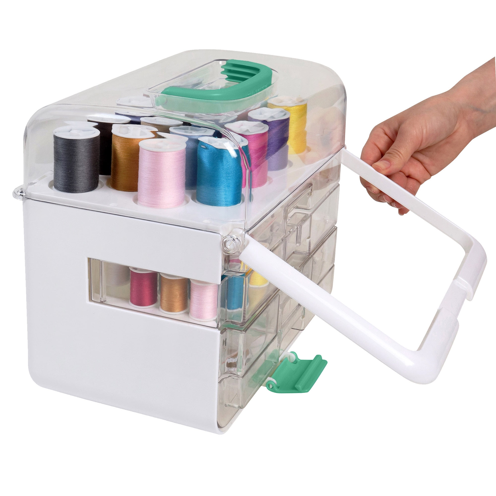 Sew-It-Goes 224 Piece Sewing & Craft Storage Kit, Classic Colors