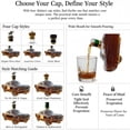 thumbnail image 4 of 300ML Car Shaped Whiskey Decanter - Art Statue, Car Whiskey Bottle, Creative Leak-proof Empty Wine Bottle Dispenser,Style C, 4 of 7