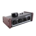 thumbnail image 1 of Passive Monitor Controller with XLR 3.5mm Inputs Outputs Supports Attenuation Control Mute Function, 1 of 7