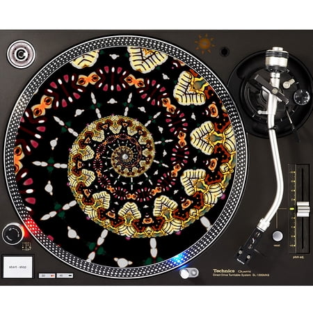 KuzmarK™ 12" DJ Turntable Slipmat - Fish Fight