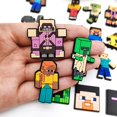 thumbnail image 4 of 20pcs Cartoon Minecraft Shoe Charms Decoration For Diy Croc Clog Sandals Accessories, 4 of 5