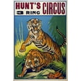 thumbnail image 2 of Vintage Apple Collection 13x18 White Modern Wood Framed Museum Art Print Titled - hunts_ circus, 2 of 4