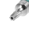 thumbnail image 3 of Uxcell 1/4" Hex Shank 1" Length T10 S2 Steel Security Torx Screwdriver Bit 4 Pack, 3 of 5
