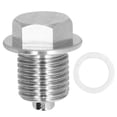 thumbnail image 2 of Oil Drain ,   Oil Drain Plug Neodymium  With Sealing Gasket For Car, 2 of 8