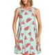 thumbnail image 1 of Fotbe Watermelon Vestido de Verano sin Mangas para Mujer – Vestido Midi Línea A, Estilo Camiseta Floral, Vestido Playero Casual y Fluido, 1 of 7