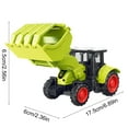 thumbnail image 3 of ABPWLY Toys Inertia Powered Tractor Toy Agricultural Vehicle with Moving Parts Friction Farm Equipment Gift for Kids Girl Toys, 3 of 7