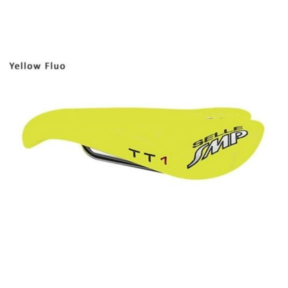Selle SMP TIME TRIAL Bicycle Saddle Seat - TT1 - Fluorescent Yellow