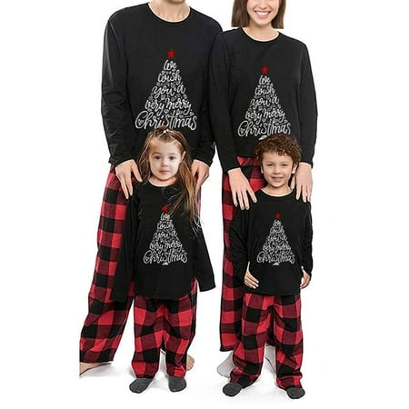 

Christmas Pajamas Family Matching Set Christmas Tree Pajamas Set PJS Holiday Xmas Family Jammies Sleepwear