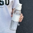 thumbnail image 1 of VBXOAE Bouteille d'Eau en Plastique Portable à Grande Capacité pour Femmes pour l'Été, pour Étudiants, avec Paille, Conception Étanche, pour Mise en Forme, Randonnée, Camping, Cyclisme, Yoga, 1 of 2