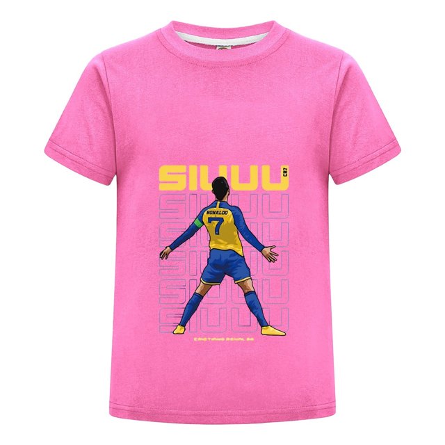 Playera Deportiva CR7 Niño | Diseño Futbolístico con Estilo Ronaldo