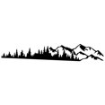 thumbnail image 3 of Collant Vinyle Durable pour Voiture Autocollant de Style Arbres de Montagne, 3 of 7