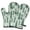 Light Green Christmas, variant on Cute Oven Mitts,Multicolor Christmas Gnome Pattern Oven Mitt 2-Pack Set,Kitchen Gloves for Oven,Heat Resistant Oven Mitts 7.7"x12"