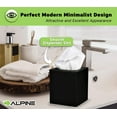 thumbnail image 3 of Alpine Industries Black Acrylic Tissue Box Cover - Eco Friendly Dispenser - Decorative Holder/Organizer for Bathroom, Office Desk & Car (Black), 3 of 8