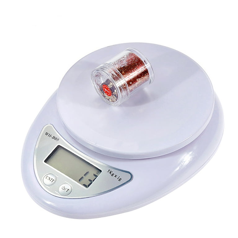 New Digital Kitchen Food Cooking Scale Weigh in Pounds, Grams, Ounces, and  KG