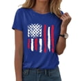 thumbnail image 2 of Duqingm Usa Tshirt 250 Anniversary Usa Shirt Women Usa 250Th Anniversary Shirt Patriotic American Flag Tops 1776-2026 Tshirt Blue,3XL, 2 of 5