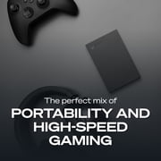 Seagate Game Drive for Xbox 2TB External USB 3.2 Gen 1 Hard Drive Xbox Certified with Green LED Bar (STKX2000403)