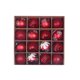 thumbnail image 2 of Farfi 16pcs / set Decoración navideña Centro comercial Centro de techo Árbol de Navidad Colgante Farfi 21050629, 2 of 6