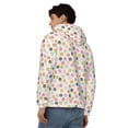 thumbnail image 4 of Kdxio Dandelion Floral Print Men Hoodies Casual Hoodies for Men with Zip Pockets Full Zip Long Sleeve Sweatshirt Sports Hooded Jacket-Medium, 4 of 5