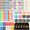 thumbnail image 1 of Yilloog 700 Pcs Compatible with DND Dice Sets Bulk Polyhedral Dice with Drawstring Bag Dice Multi Role Playing Table Game D4 D6 D8 D10 D% D12 D20 Com, 1 of 8