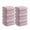 Pink, variant on Hiroekza 12Pcs 100% Cotton Hand Towels Set for Bathroom Face & Shower Towels - Skin-friendly, Soft, Absorbent for Gym & Spa Use, Hand Towels Bulk Pack Gray