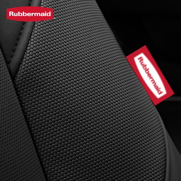 Rubbermaid 2-Piece Cellular Faux Leather Seat Cover, Black photo 7