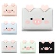 thumbnail image 2 of Womens Wallet Cute Pig Button Short Card Wallet Clutch Wallet Clutch Purse, 2 of 2