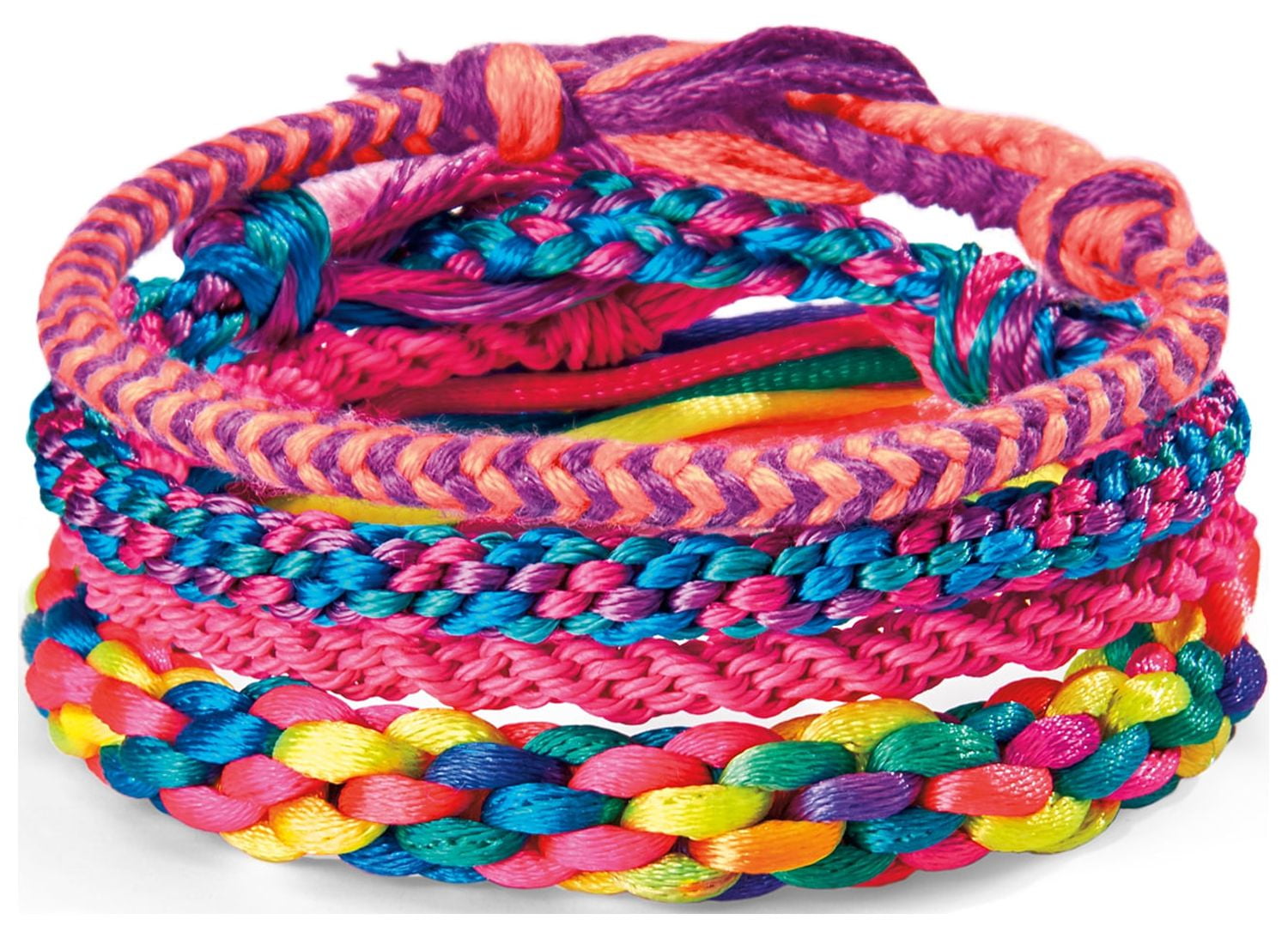 Claire's on X: Show your creativity and make intricate patterned  friendship bracelets with the original Rainbow Loom® Bracelet Kit! This kit  includes everything you'd need for a fun bracelet making session! 🌈 #