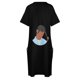 thumbnail image 4 of Vestido Shakir-Faceless de manga larga para mujer, traje colgante con bolsillo, traje de graduación de verano, 4 of 6
