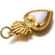 thumbnail image 3 of Golden Brass Charm with Enamel and Jump Rings for Jewelry Earrings Bracelet Necklace Making, 3 of 9