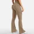 thumbnail image 5 of Kelon Yoga Pants, Women's Bootcut Yoga Pants Lounge Workout Pants with Pockets Stretch Casual Gym Yoga Pants, M, 5 of 5