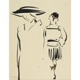 thumbnail image 2 of Francis Campbell Boileau Cadell 12x14 Gold Ornate Wood Frame and Double Matted Museum Art Print Titled - The Parting (1915), 2 of 4