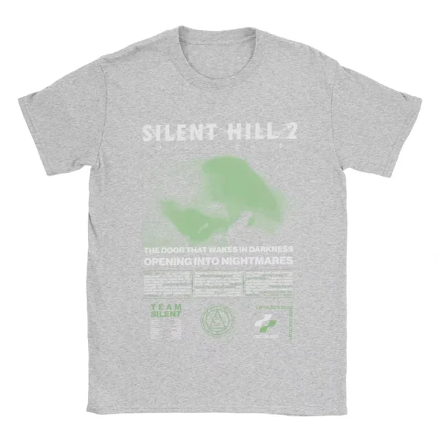 2025 Silent Hill 2 Adult Regular Cotton Polyester Short Sleeve Round Neck T-Shirt