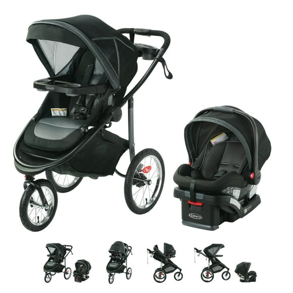 Poussette et Siège Auto graco modes jogger - felix