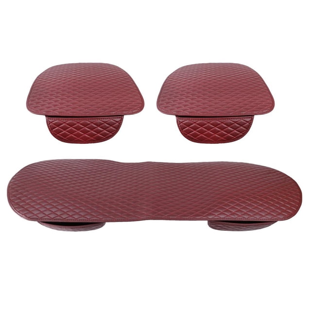 Cojín de asiento antideslizante perfecl para coche 51.2 x 18.9 Pulgadas rojo
