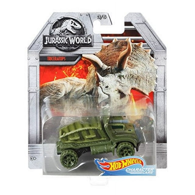 Hot Wheels Jurrasic World Triceratops, vehículo