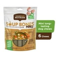 thumbnail image 3 of Rachael Ray Nutrish Soup Bones Minis Dog Chews with Real Chicken & Veggies, 6 Dry Dog Chews, 3 of 11