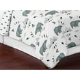 thumbnail image 6 of Sweet Jojo Designs Bear Mountain Blue and White Full/Queen Bed Comforter 3 Piece Bedding Set - 3 Piece, 6 of 6