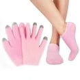 thumbnail image 1 of Topboutique Moisturizing Gloves Hand Mask - Best Gel Spa Gloves and Socks Set - Spa Treatment – Best Moisturizer Hand Care for Women & Men - Repairs Dry Hands - Pink, 1 of 8