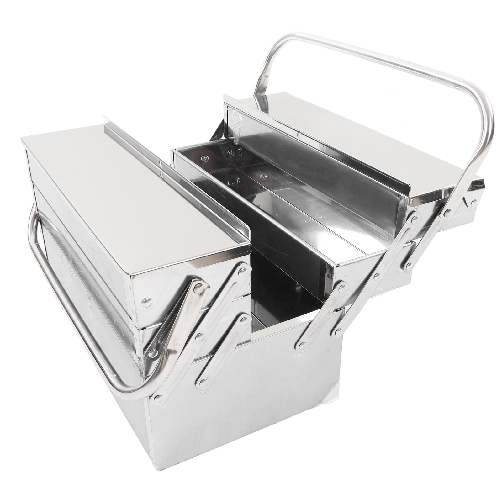 Caja Organizadora De Herramientas Keter 22 Pulgadas - Organizador Voladizo Desmontable Rojo Y Negro