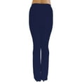 thumbnail image 3 of Vivian's Fashions Flare Bottom Pants, Junior Size (Navy, 3X), 3 of 3